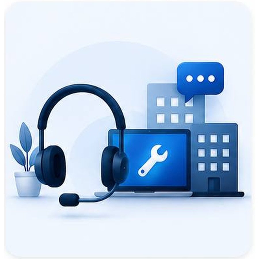 Business IT support icon